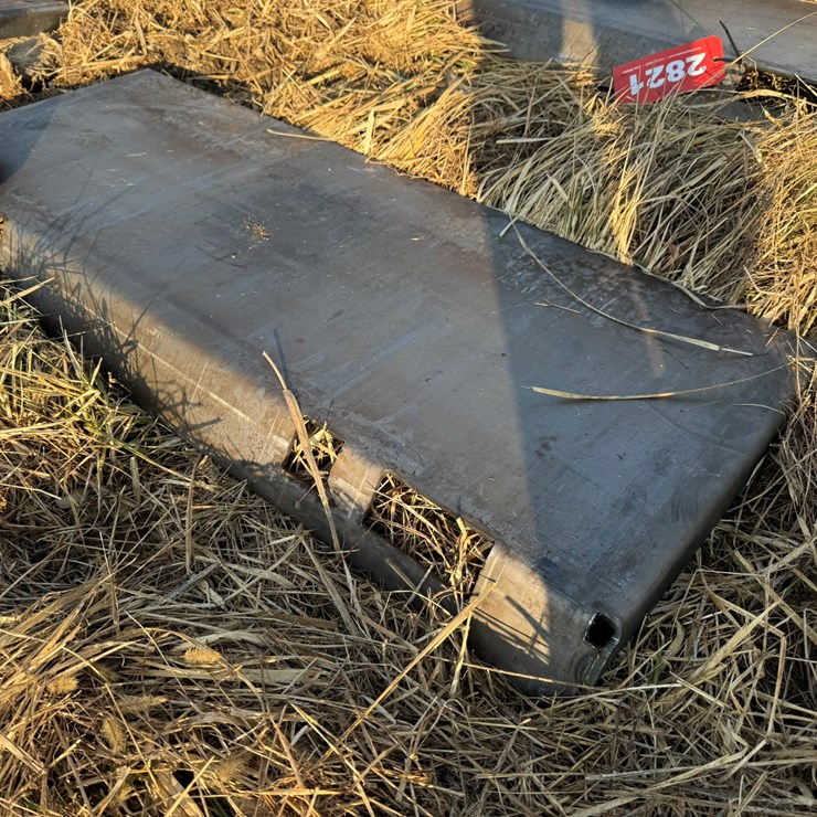 #2820 • Unused Skid Steer Weldable Quick Attach Plate