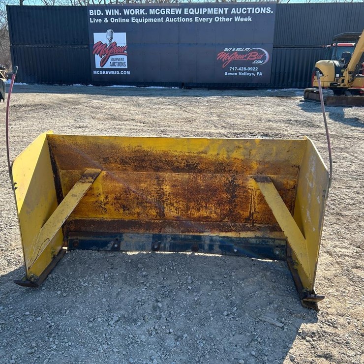 68” Skid Steer Snow Pusher