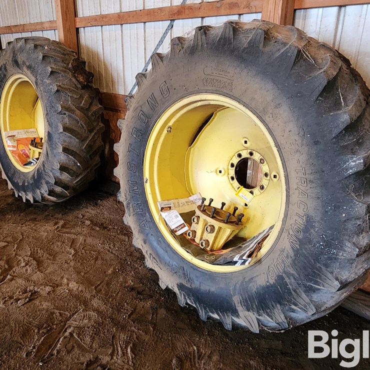 Armstrong 18.4-34 Tires On 9 Bolt Rims