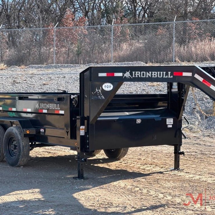 2024 IRONBULL GOOSENECK DUMP TRAILER