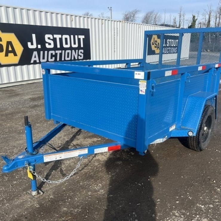 2024 Versatile DBX58-3KR 8' S/A Utility Trailer