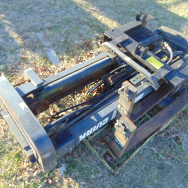 CLARK FORKLIFT MAST, FORKS, AND HANGER