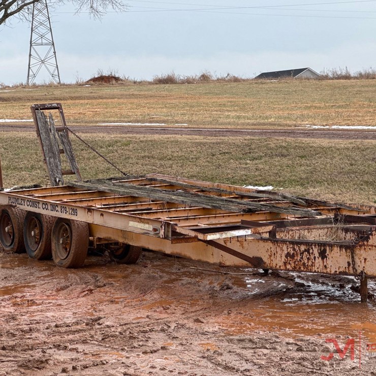 20' TRI-AXLE TAG TRAILER