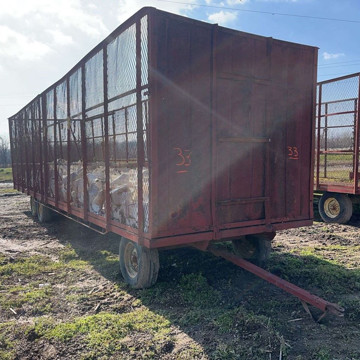 Cotton Trailer, Tandem Rears, 32'