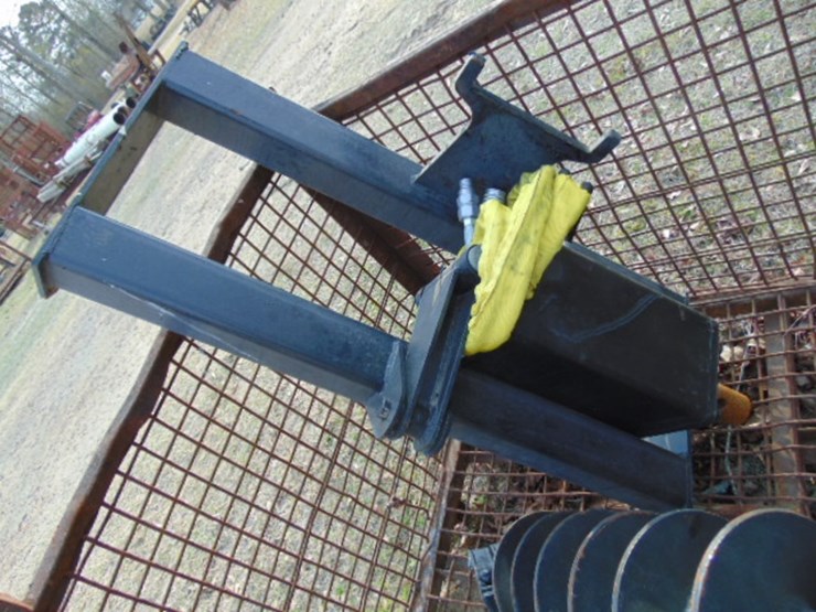 skid-steer-post-hole-digger-assembly-w/-9"-auger-image-3