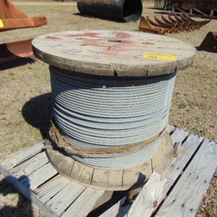 REEL OF METAL CABLE