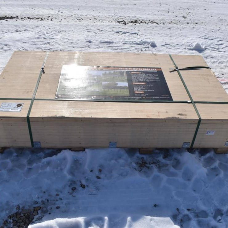 LANDHONOR 21X13 METAL CARPORT 41056