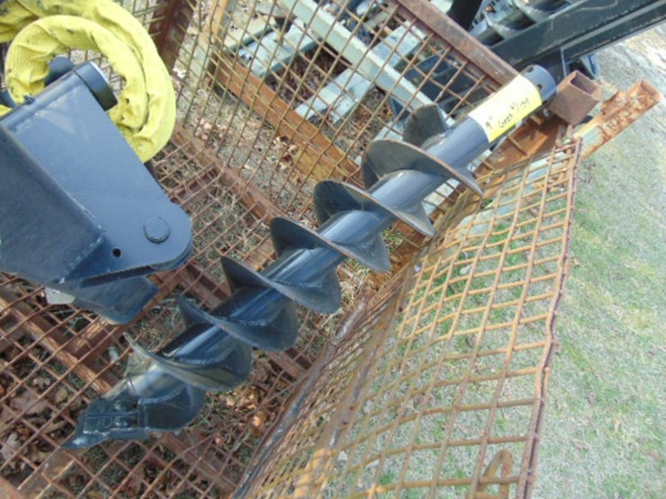 skid-steer-post-hole-digger-assembly-w/-9"-auger-image-4