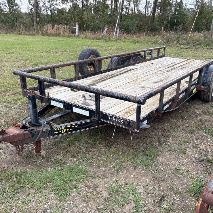 #16155 • 2009 BIG TEX 2 AXLE TRAILER