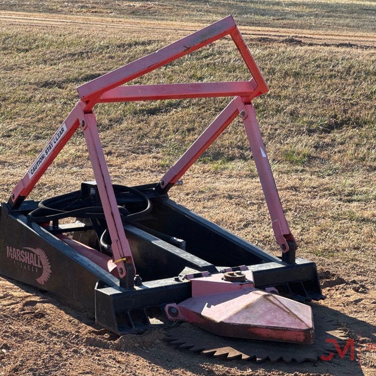 MARSHALL TREE SAW SKID STEER ATTACHMENT