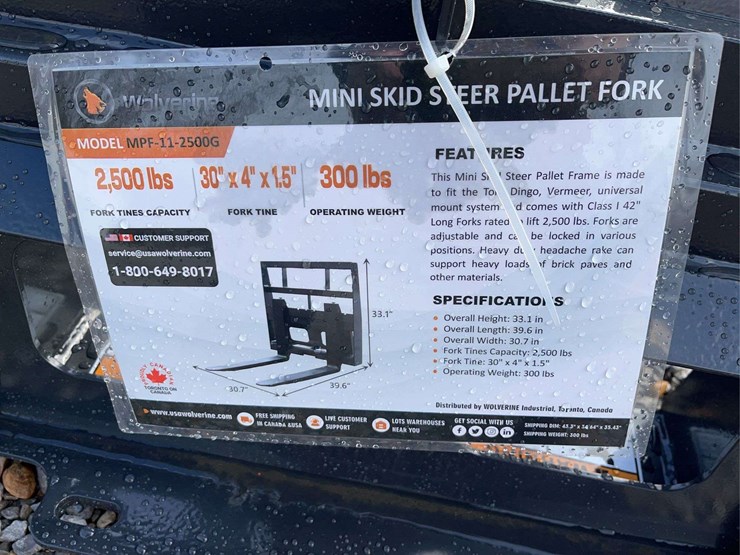 unused-mini-skid-steer-pallet-fork-attachment-image-2