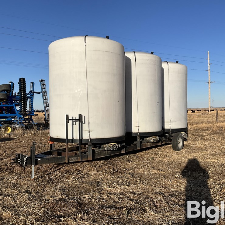 S/A Triple Cone Bottom Tank Trailer