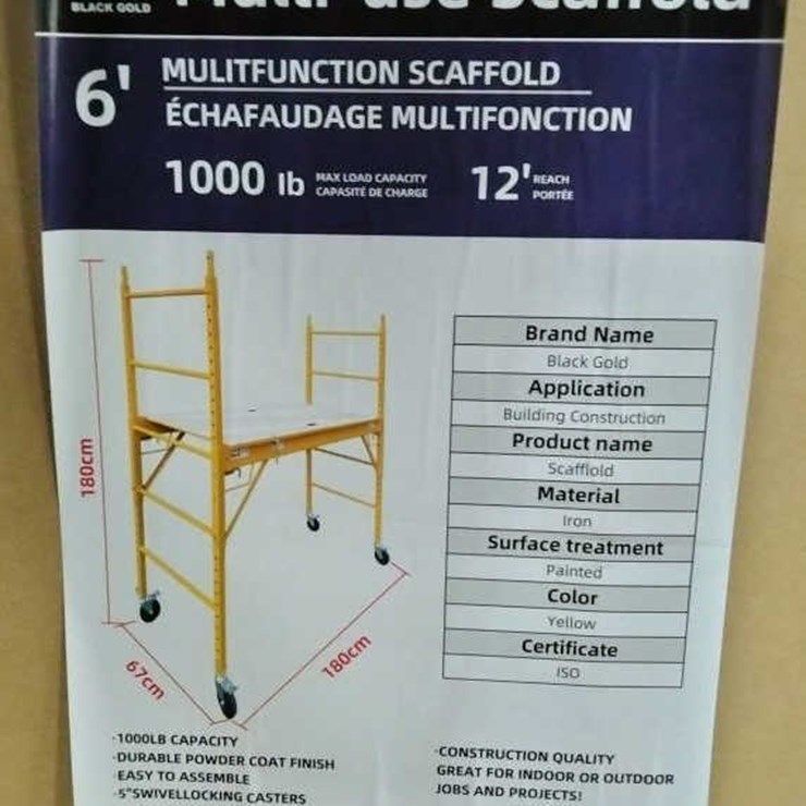 #35 • Multi Functional Scaffold w/Casters
