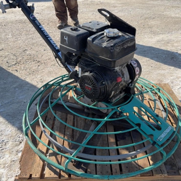 B46H11H 4' Power Power Trowel With GX340 Honda Motor S.N# RF0189586