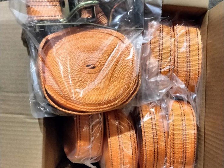 #104-•-(8)-nylon-straps,-steel-retainer-hooks-image-1