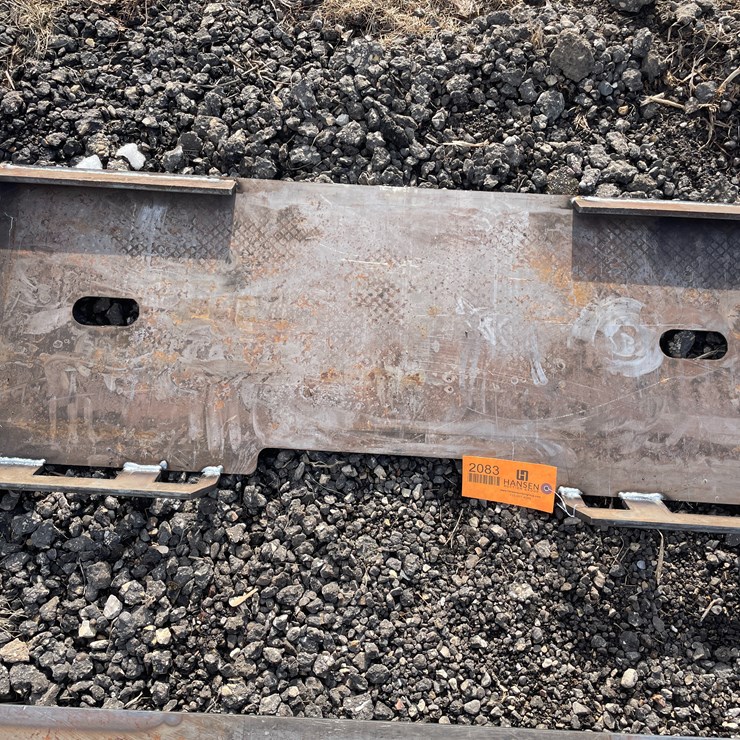 #2083 • Formed Skid Steer Frame