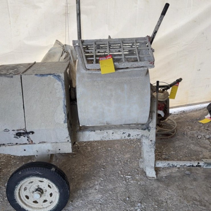 Concrete Mixer With Honda Motor