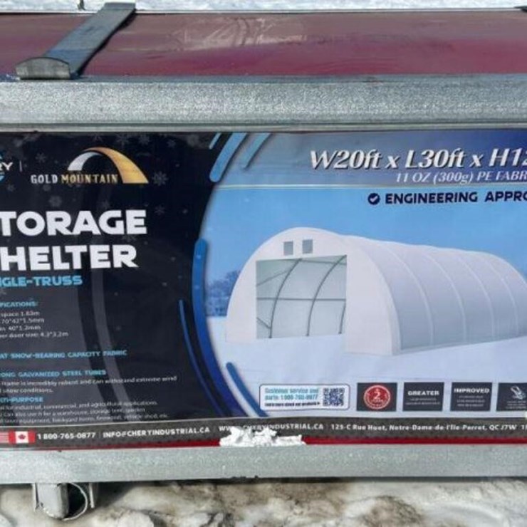 UNUSED Gold Mountain 20 Ft x 30 Ft x 12 Ft Single