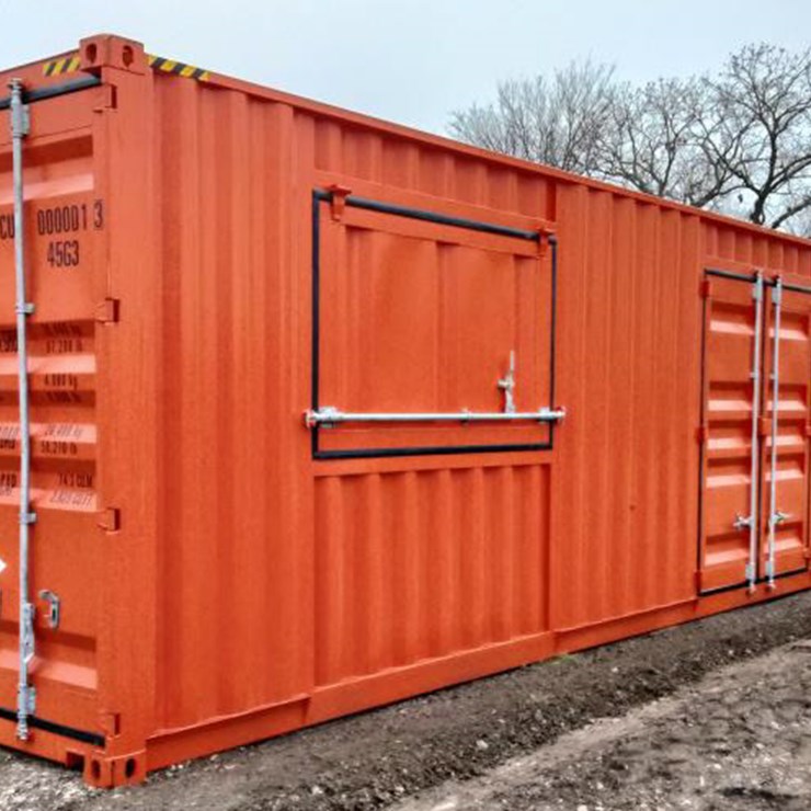 #83 • 40' High Cube One Trip Conex/Shipping Container