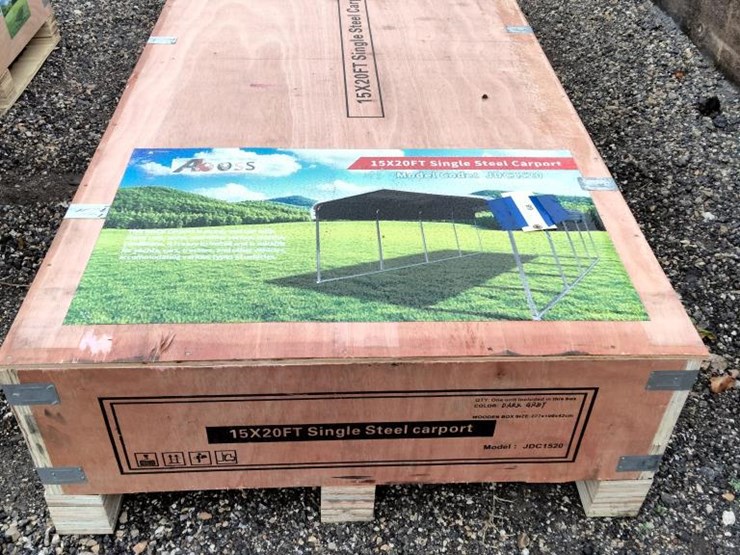 #68-•-metal-carport---dark-grey-image-2