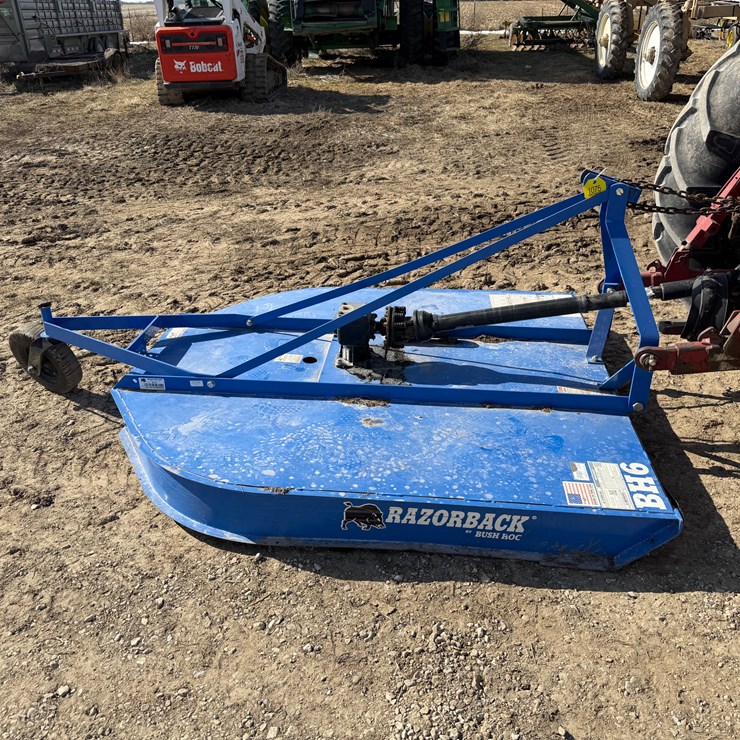 #1075 • Razor Back Bush Hog Mower