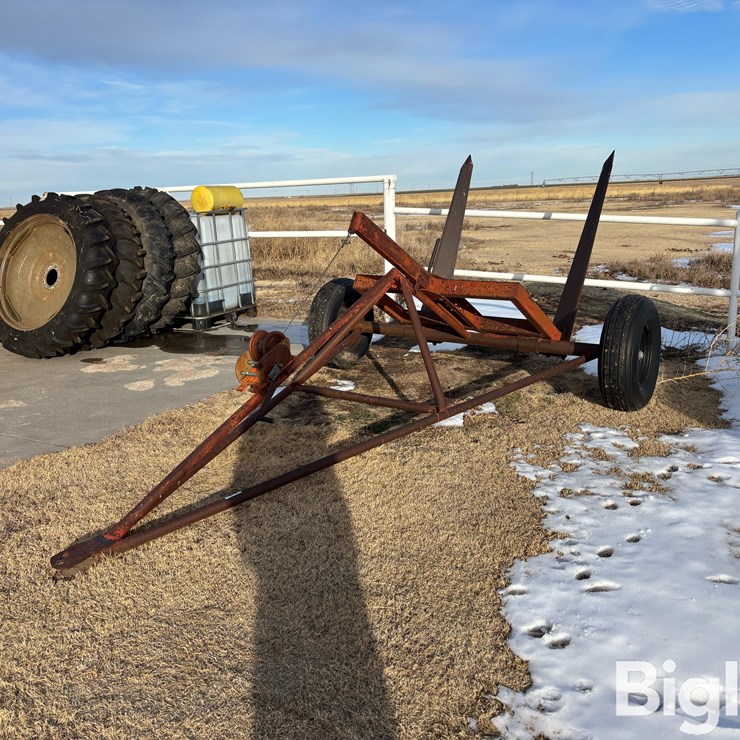 Single Bale Mover Trailer