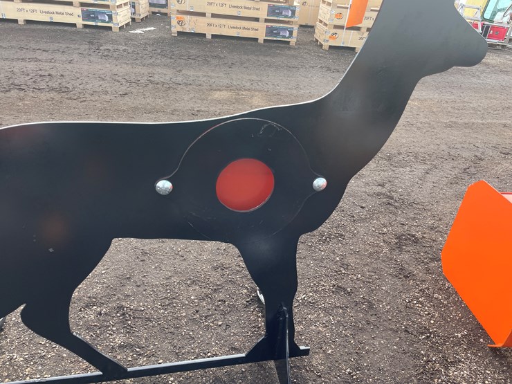 #2070-•-ar500-steel-deer-shooting-target-with-heart-flapper-image-5