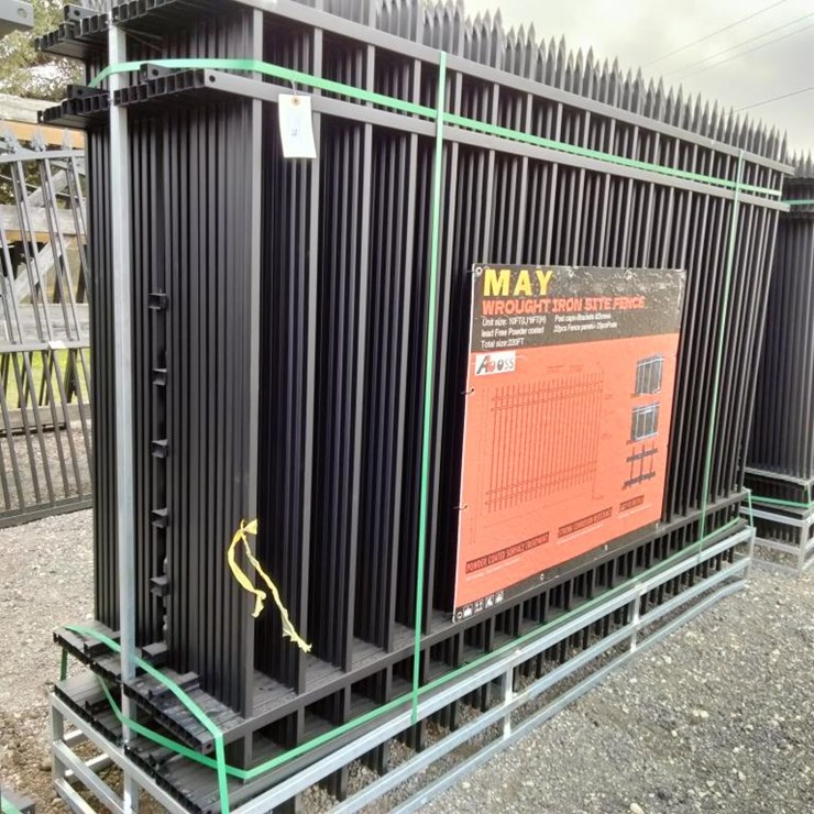 #76 • Wrought Iron Site Fence (ABOSS)