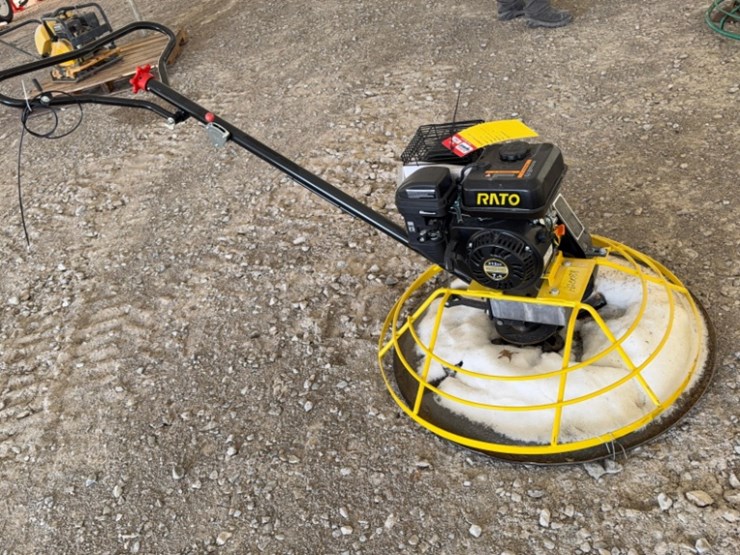 2025-unused-90b-35"-power-trowel-with-pan-6.5-hp-motor-s.n#-sfmgj251260-image-1