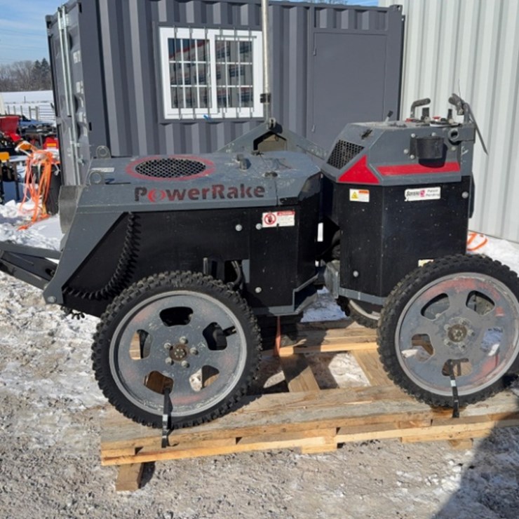 Somero 6' Power Rake S.N#40219-1206, Stand on