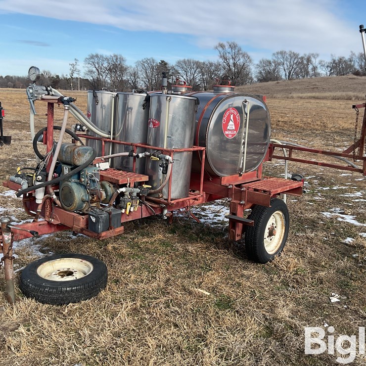 Chem-Farm Pull-Type Multi-Tank Plot Sprayer