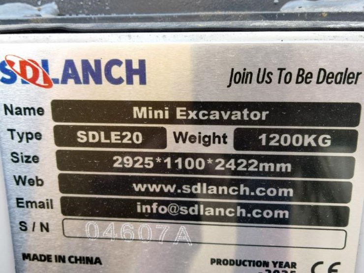 #50-•-mini-excavator---yanmar-diesel-(sdle20)-image-7