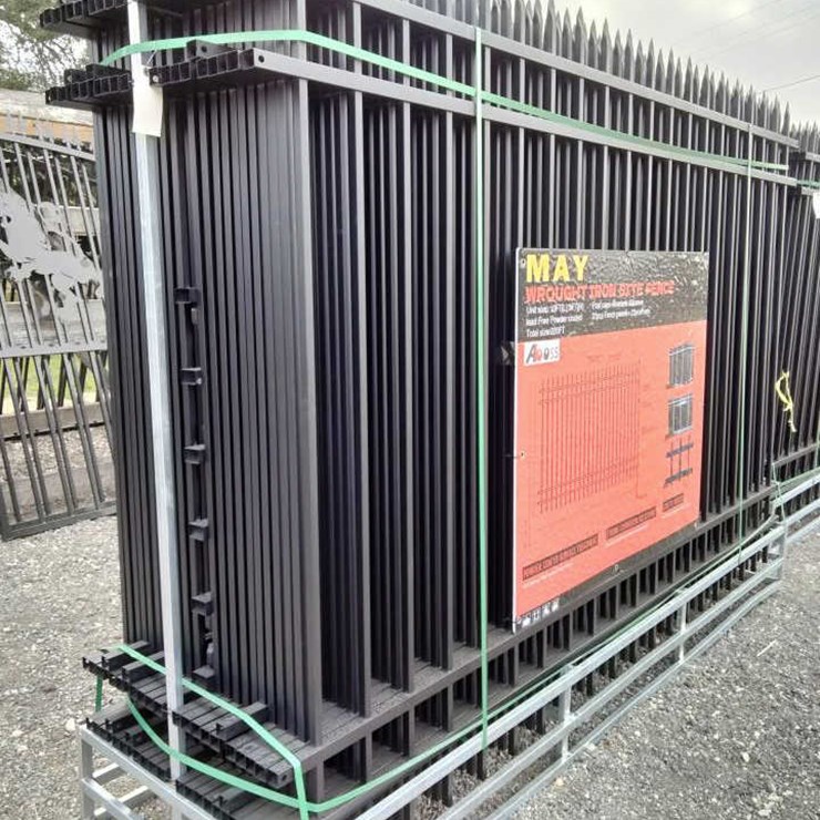 #77 • Wrought Iron Site Fence (ABOSS)