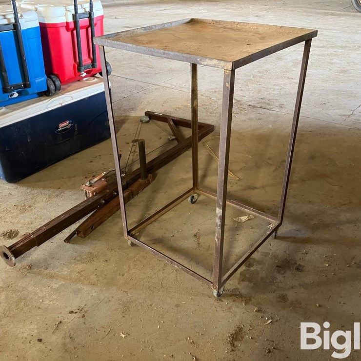 Shop Built Bumper Lift Hoist & Cart