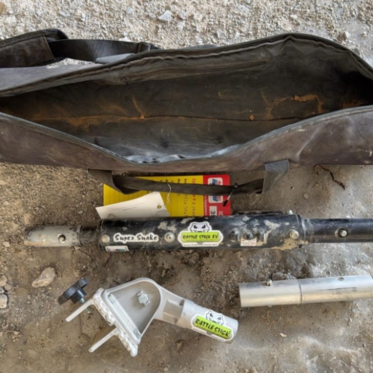 Rattle Stick Ex Concrete Float Vibrator