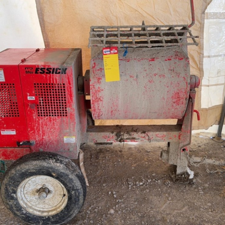 Essick Concrete Mixer Wit Honda Motor