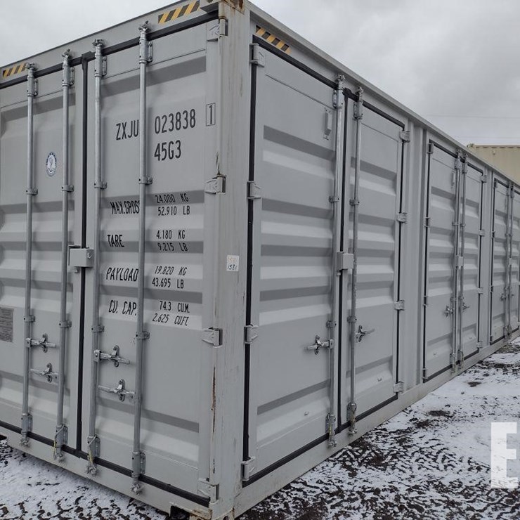 40 FT MULTI-DOOR CONTAINER-ONE USE