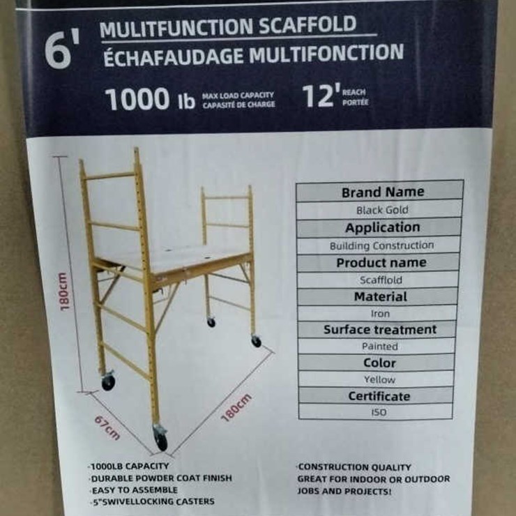 #37 • Multi Functional Scaffold w/Casters