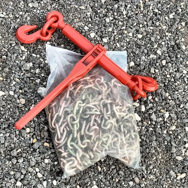 #85 • Ratchet Load Binder with Zinc Plated Chain