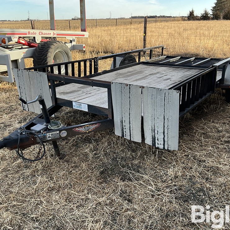 2019 H&H 14’ S/A Utility Trailer