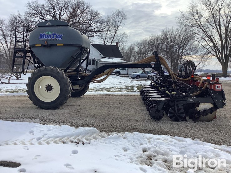 2011-kuhn-krause-1200-gladiator-w/montag-dry-box-fertilizer-cart-w/scale-image-4