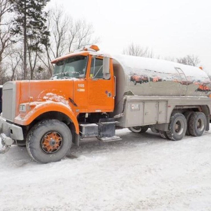 1990 White GMC T/A Water Truck 4V2BDBME1LN633643