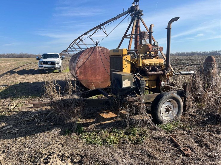 caterpillar-3150-power-unit-on-trailer-with-generator-image-2