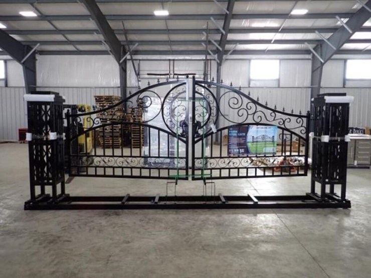 unused-(1)-set-of-20-ft-iron-gate-image-1