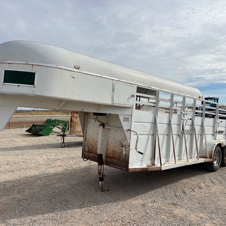 #T8405 • Stock Trailer
