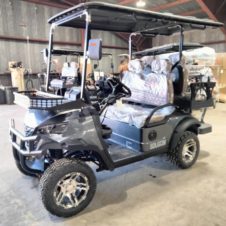 #11 • 4-Seater Electric Golf Cart (SDLGC80)