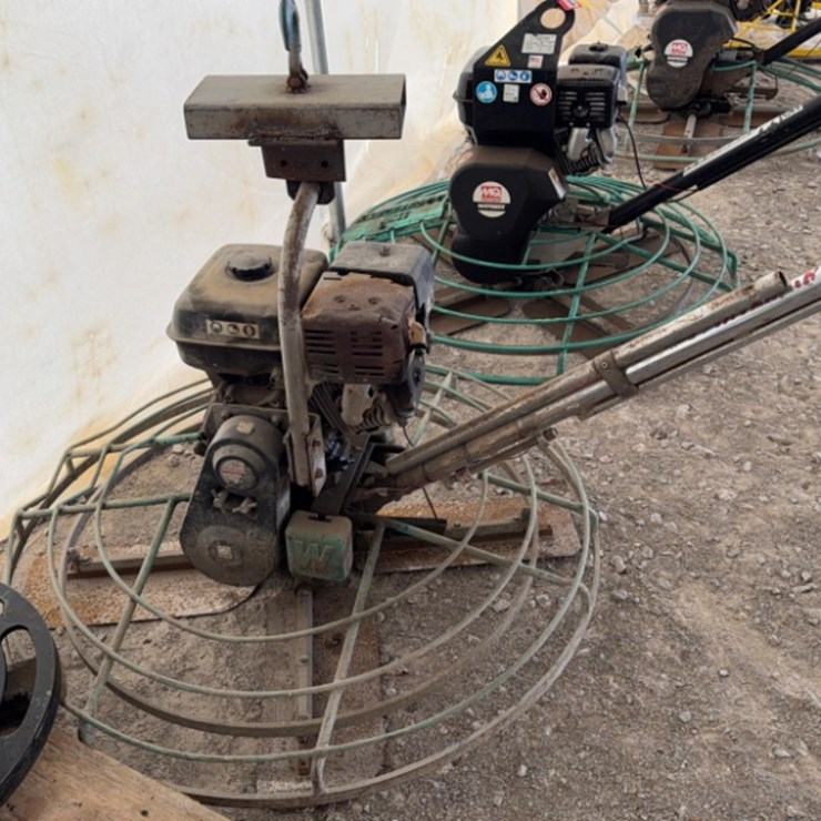 Whiteman 4' Power Trowel With Honda Motor S.N#H06629