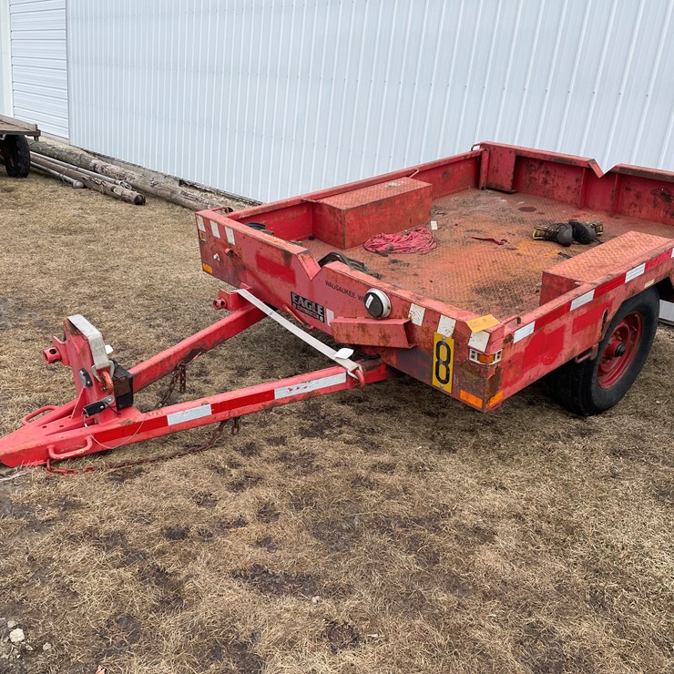 #2045 • Eagle Utility Single Axle Trailer (No Title)