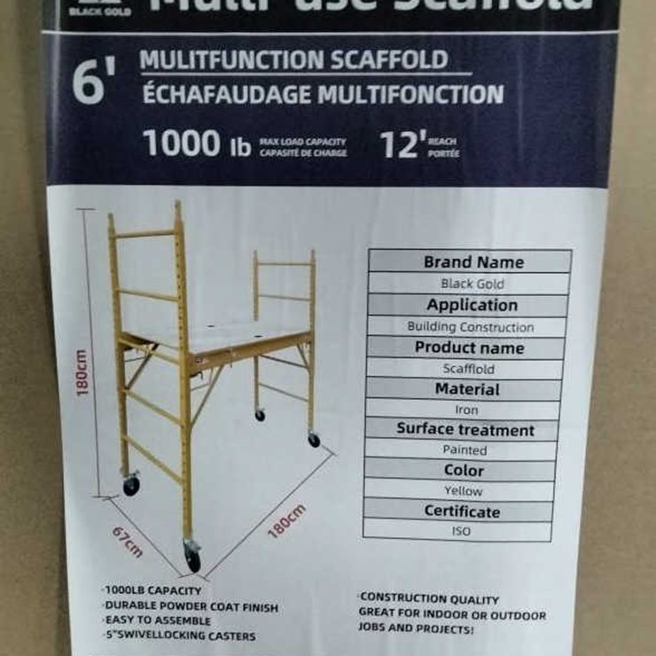 #36 • Multi Functional Scaffold w/Casters