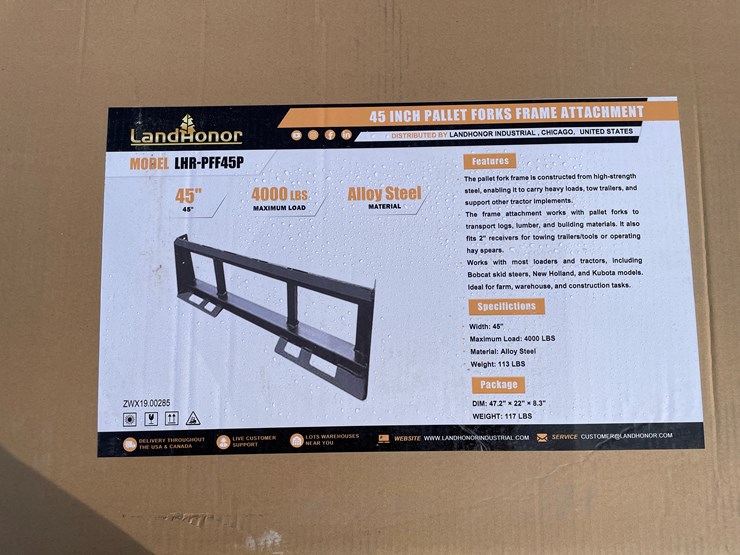 #2121-•-45"-land-honor-pallet-forks-frame-attachment-image-2